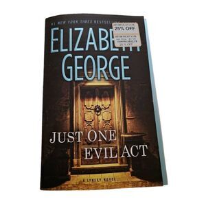 Just one evil act by elizabeth George new American library books isbn 9780451467
